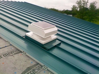 Standing seam installation detail 5