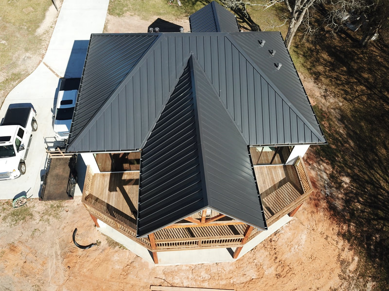 Standing seam roof project 11
