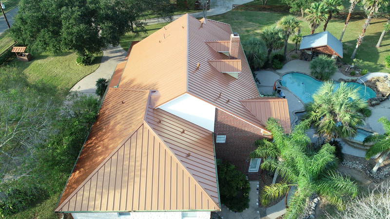 Standing seam roof project 31