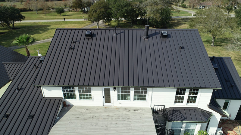 Standing seam roof project 48