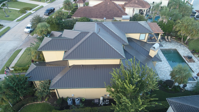 Standing seam roof project 57